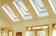 Solar venting skylight FVS