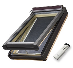 Solar powered Deck Mounted Skylight FVS